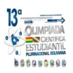 14a Olimpiada Cientifica Estudiantil Plurinacional Boliviana