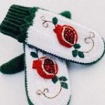 Вязуха Варежки Перчатки Ручная работа Сумки