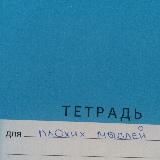 тетрадь для плохих мыслей