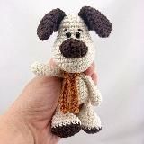 Собаки, еноты, волки Амигуруми