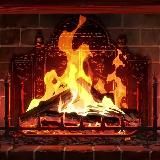 Тёплый камин