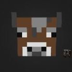 Корова из майнкрафта / Бурёночек