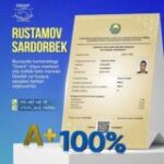 TARIX | RUSTAMOV SARDORBEK