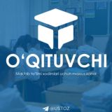 Oʻqituvchi | Maktab taʼlimi xodimlari uchun maxsus kanal